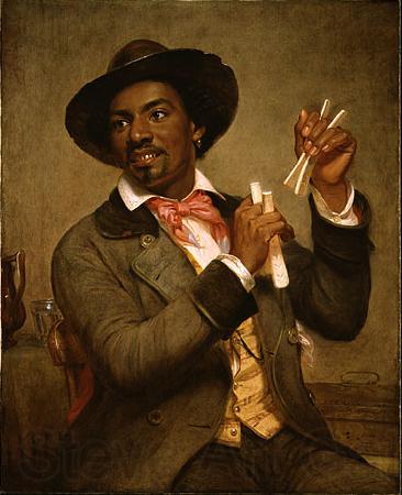 William Sidney Mount The Bone Player